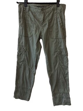Calvin Klein Jeans Olive Green Cargo Pants Streetwear Hiking Camping  Gorpcore 4